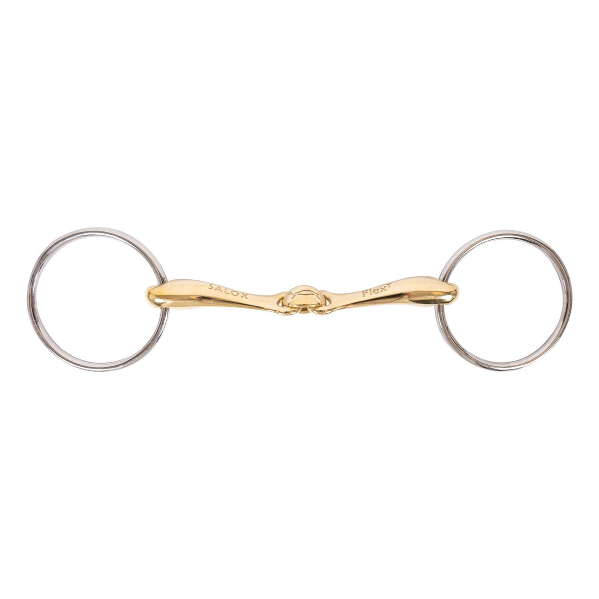 Neue Schule Loose Ring Turtle Tactio Flex Snaffle Bit - 0.6 in.