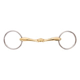 Neue Schule Loose Ring Turtle Tactio Flex Snaffle Bit - 0.6 in.
