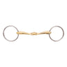 Neue Schule Loose Ring Turtle Tactio Flex Snaffle Bit - 0.6 in.