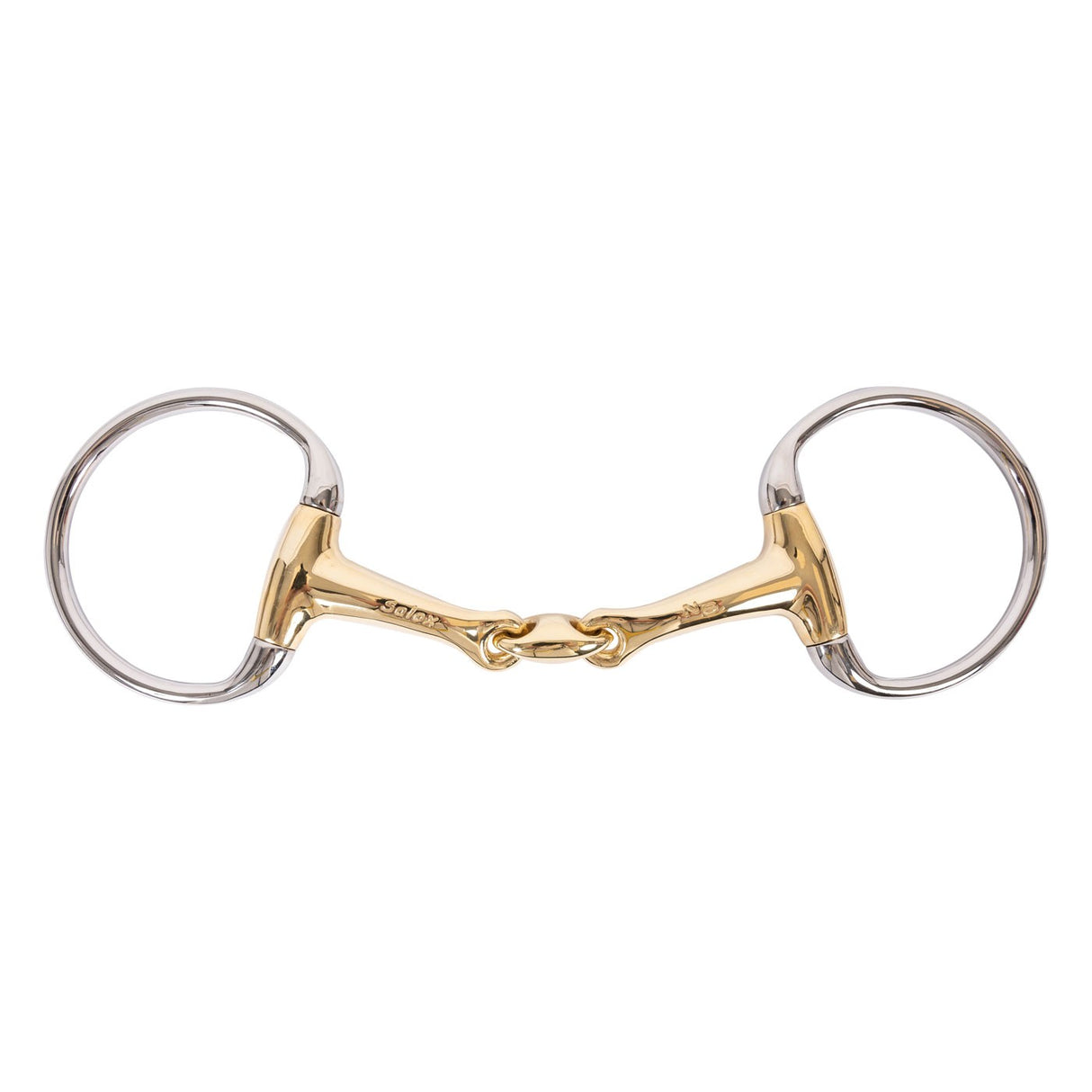 Neue Schule Eggbutt Tranz Lozenge Snaffle Bit - 0.6 in.