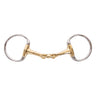 Neue Schule Eggbutt Tranz Lozenge Snaffle Bit - 0.6 in.