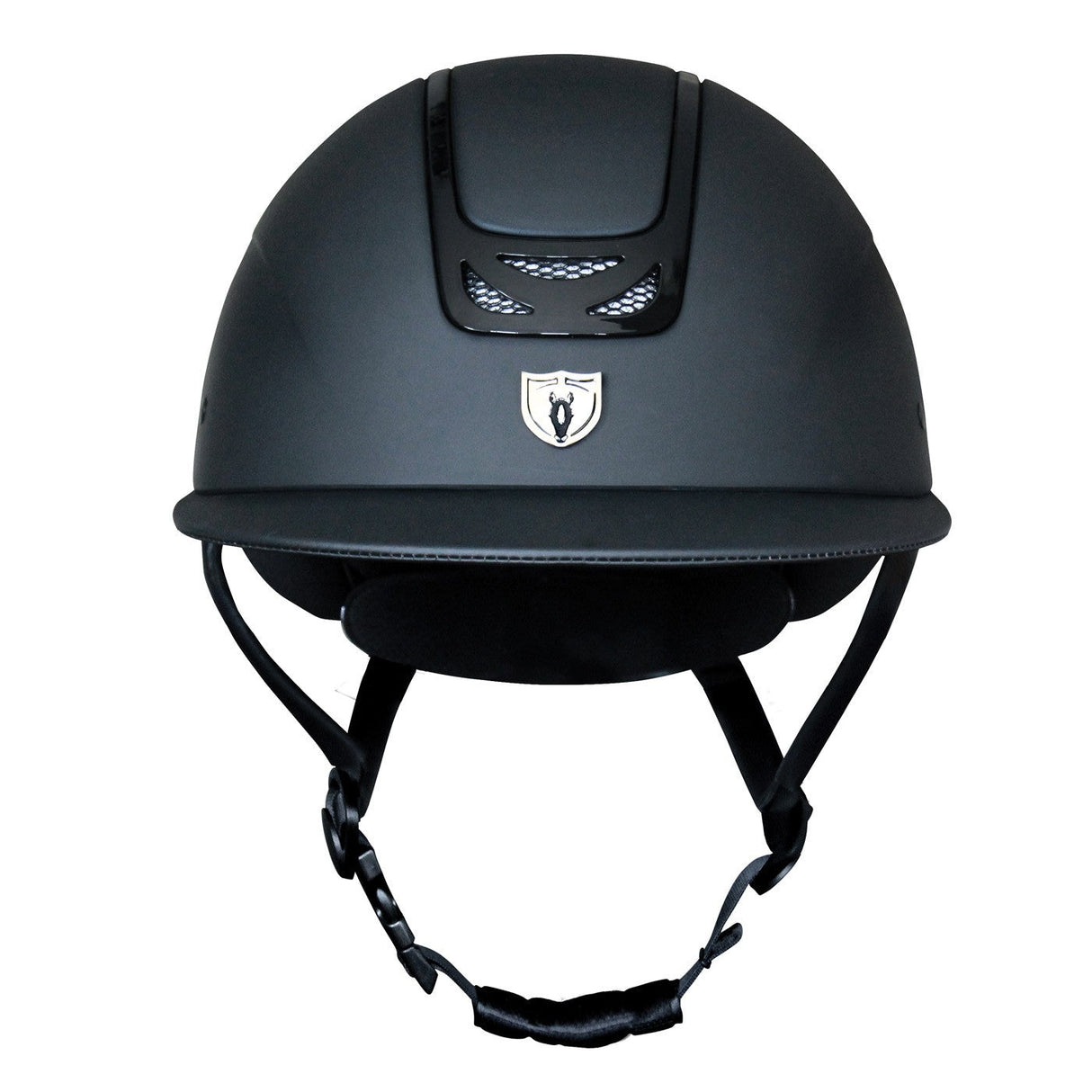 Tipperary Royal Wide Brim Helmet - Black Gloss Trim