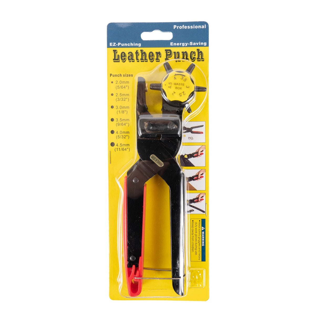 Shedrow Revolving Leather Hole Punch