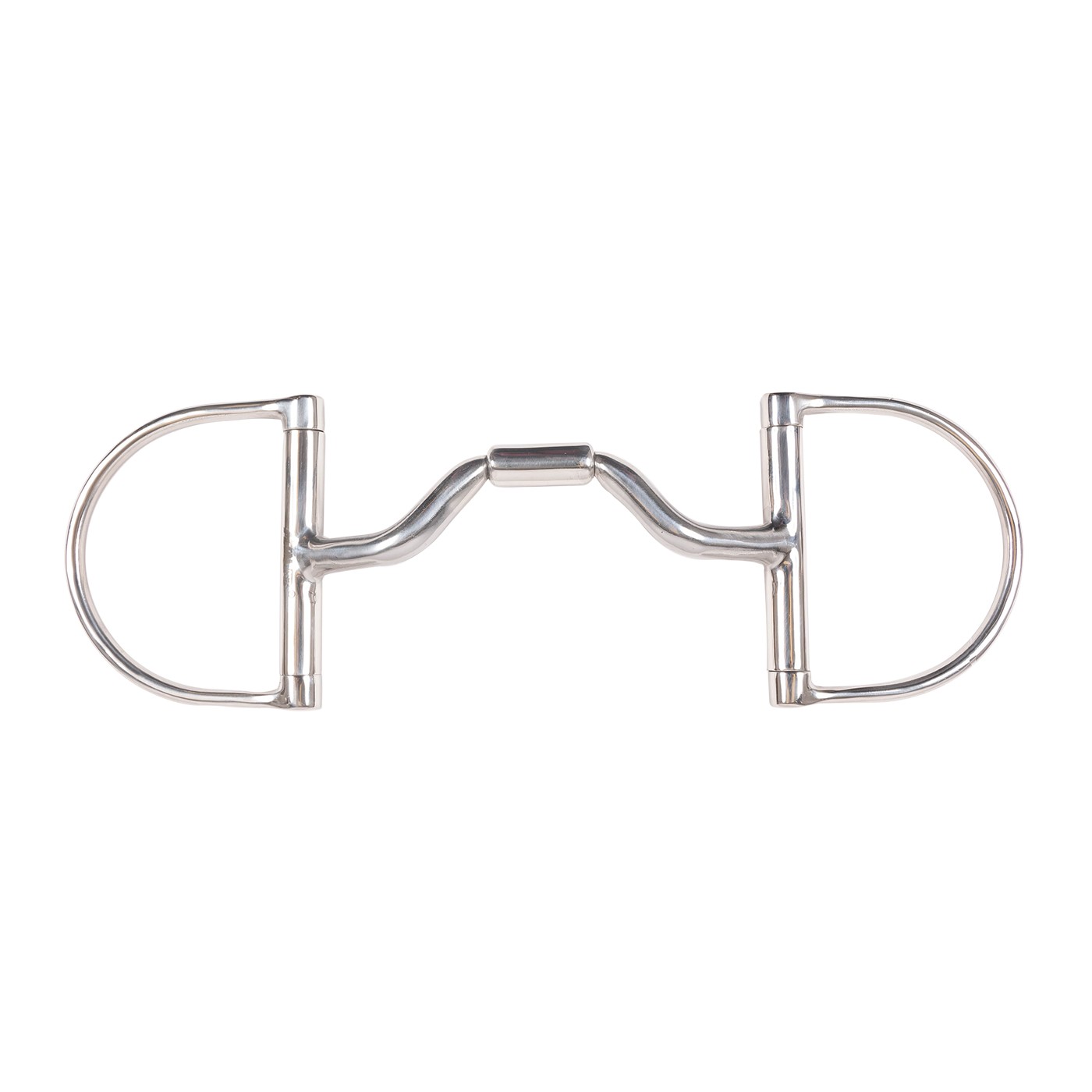 Metalab Dee Ring Snaffle Bit W/ Ported Barrel - Copper Inlay ...