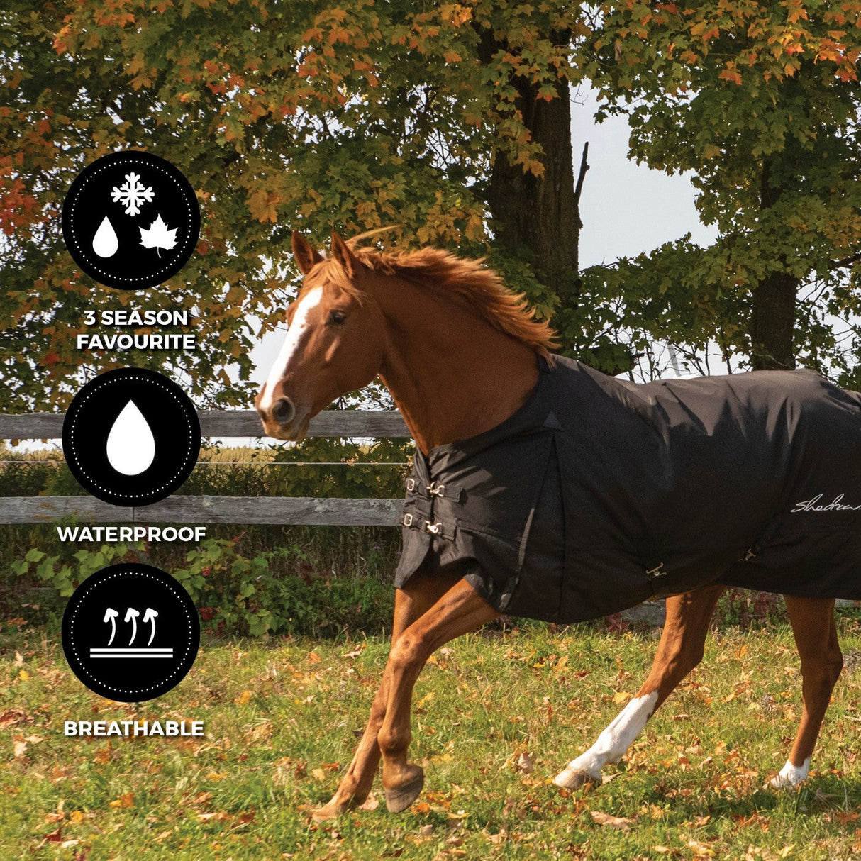 Shedrow Insulated Rainsheet