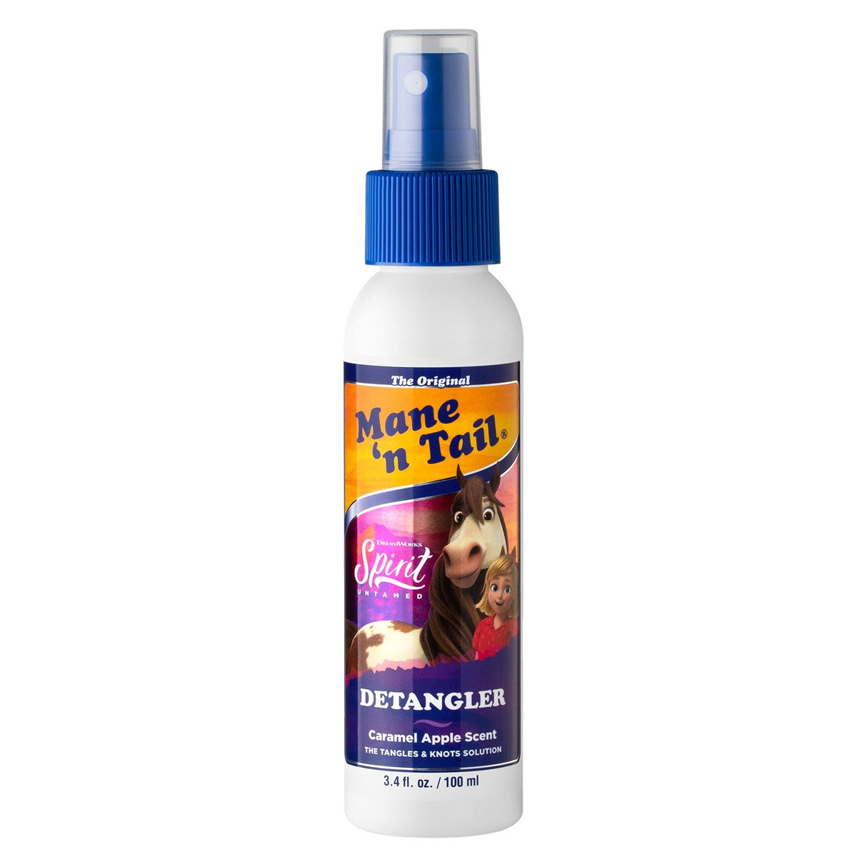 Straight Arrow Mane N Tail Spirit Untamed Caramel Apple Scented Detangler 3.4 oz.