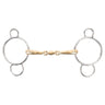 EvoEq Universal Curved Mouth Double Jointed Bit W/ Lozenge