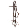 Single Ply Browband Headstall W/ Ties