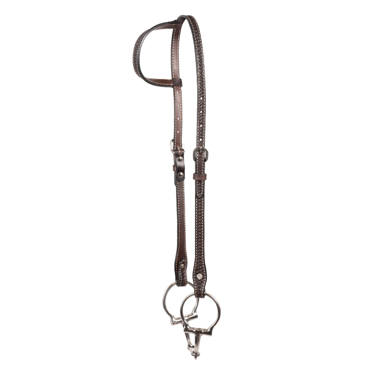 Country Legend Basket Tooling One Ear Headstall
