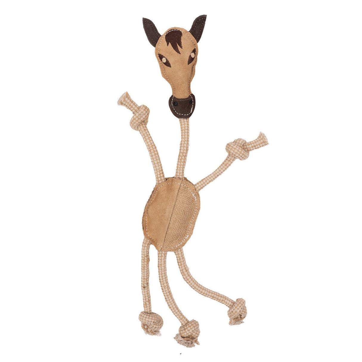 Shedrow K9 Jute & Rope Horse Dog Toy