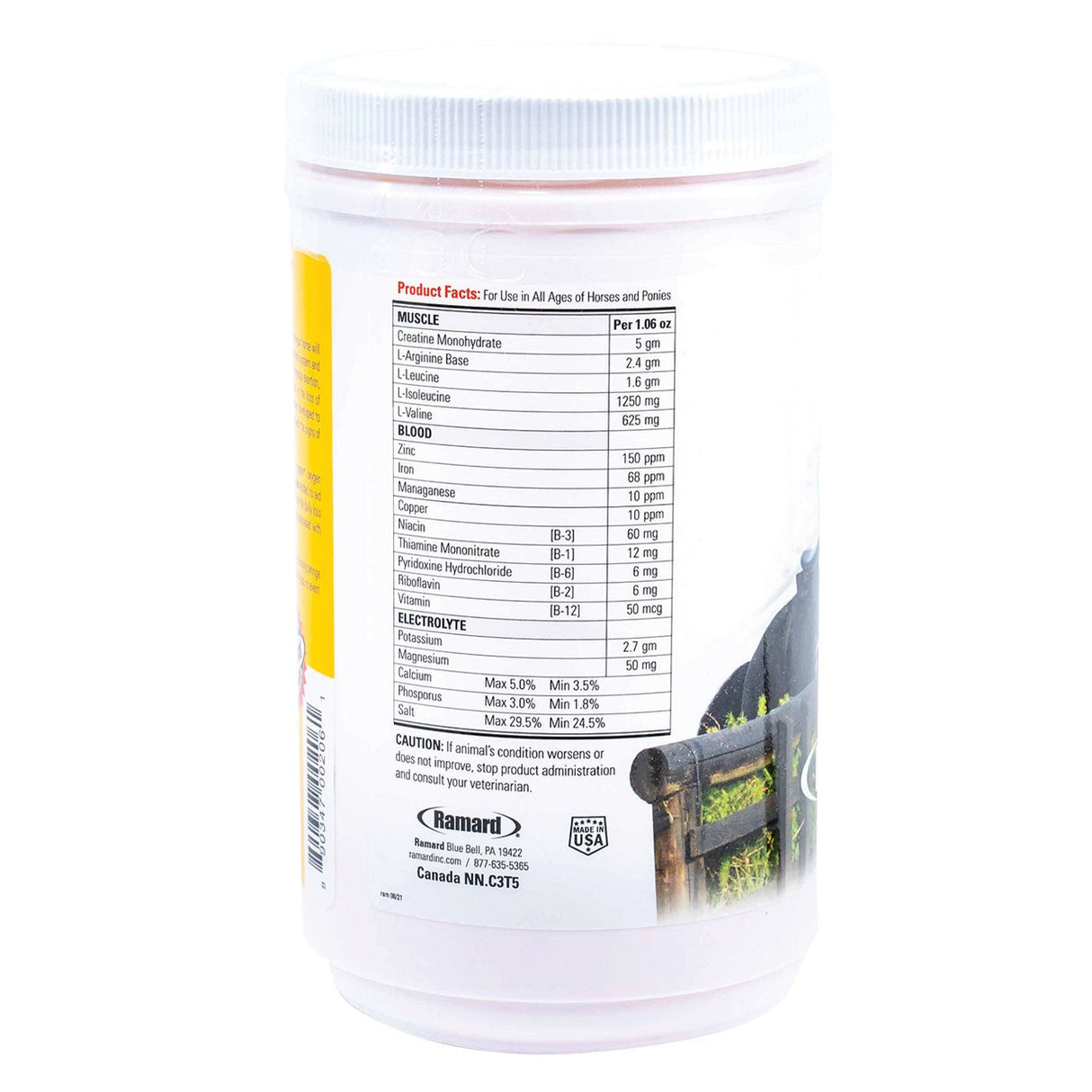 Ramard Total Blood Fluids Muscle 2 lb.