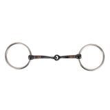EvoEq Loose Ring Sweet Iron Snaffle Bit W/ Copper Inlay