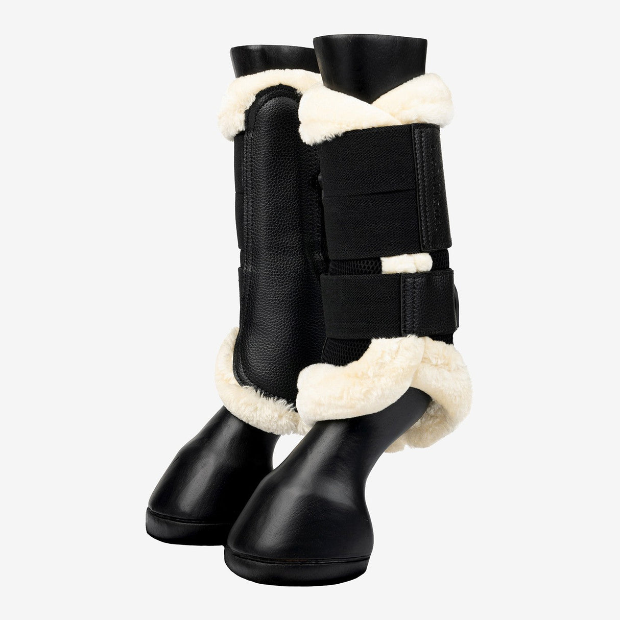 LeMieux Fleece Edged Mesh Brushing Boots