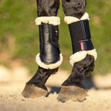 LeMieux Fleece Edged Mesh Brushing Boots