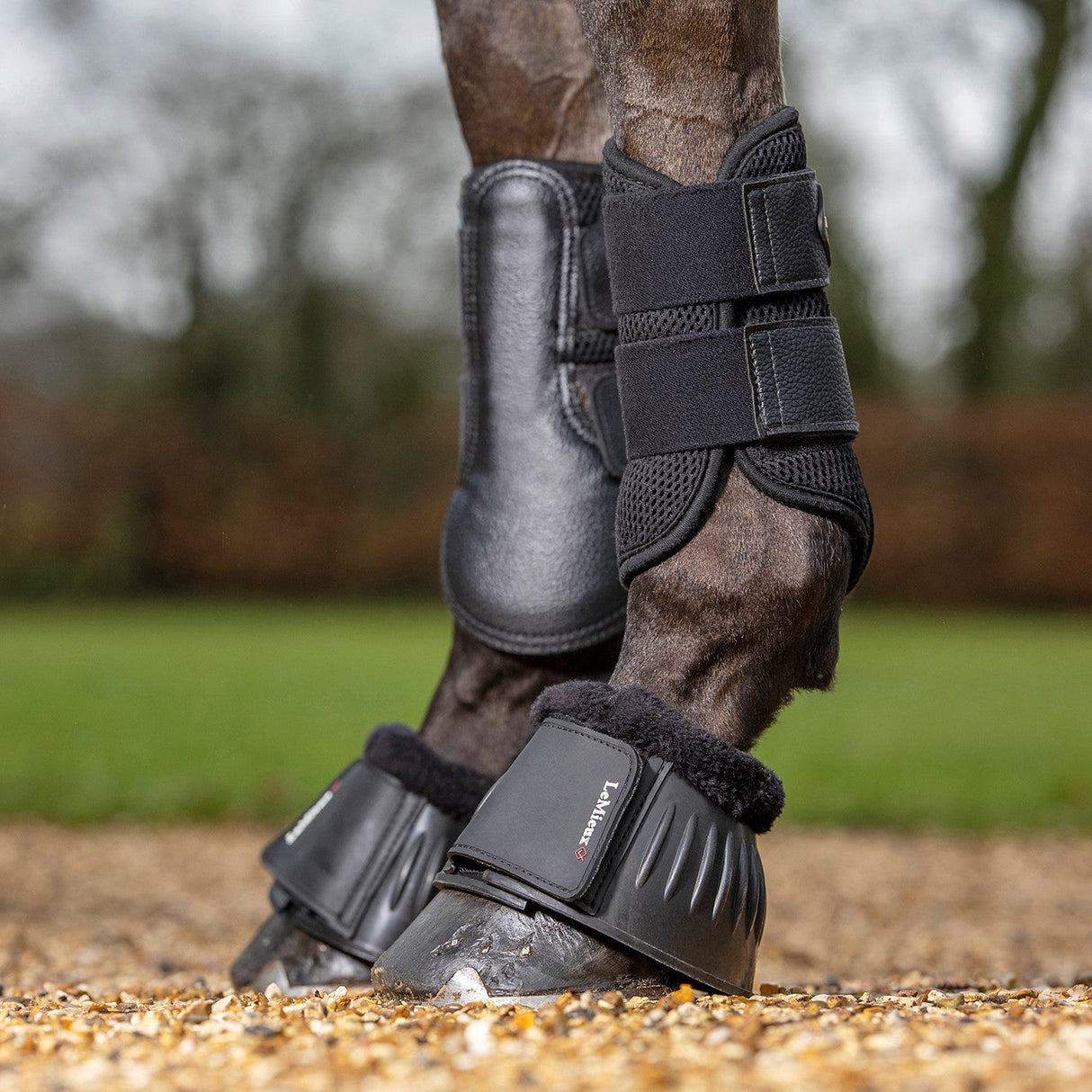 LeMieux Mesh Brushing Boots