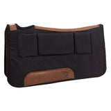 Diamond Wool Contoured Relief Western Saddle Pad