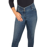 Elation Red Label Dinah Denim Full Seat Breech