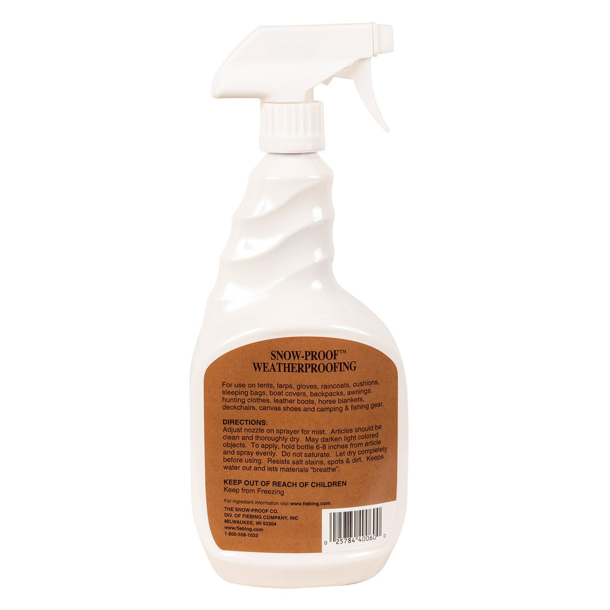 Fiebing's Snow Proof Silicone Water & Stain Repellent 32 oz.