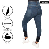 Elation Red Label Dinah Denim Full Seat Breech