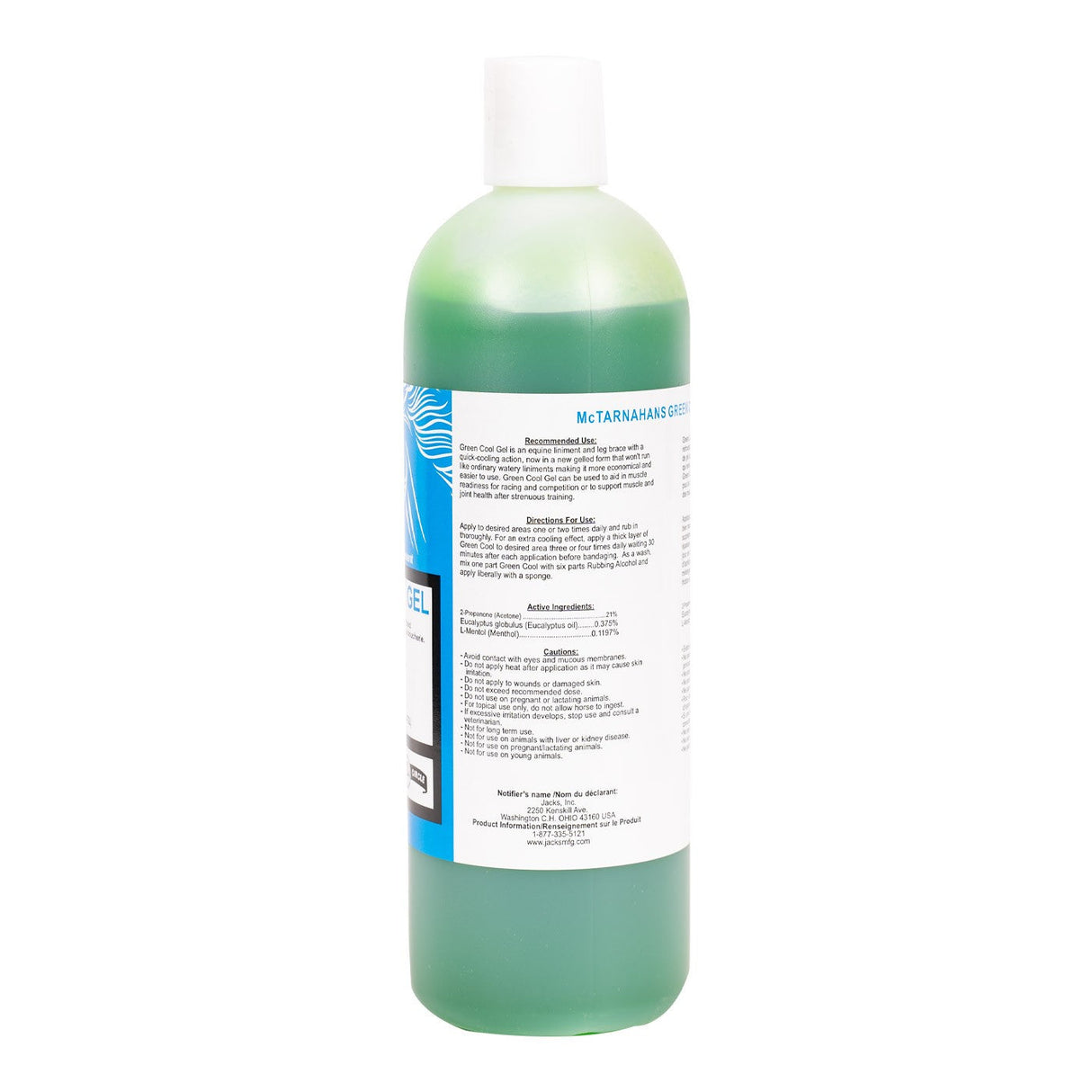 McTarnahans Green Cool Gel 16 oz.