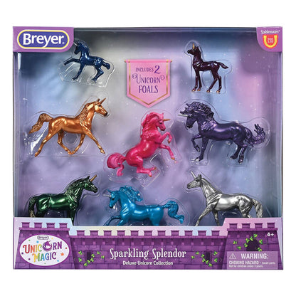 Breyer Stablemates Sparkling Splendor Deluxe Unicorn Collection