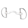 Beris Dee Ring Konnex Tongue Port Snaffle Soft Bit