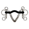 AJR Baby Pelham Hard Rubber Low Port Bit