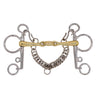 AJR Pelham Golden Double Jointed Bit
