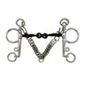 AJR Pelham Sweet Iron Twisted Double Jointed Bit