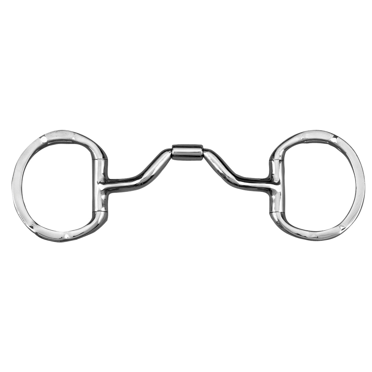 Myler Eggbutt Ported Barrel Bit W/ Hooks - Level 3