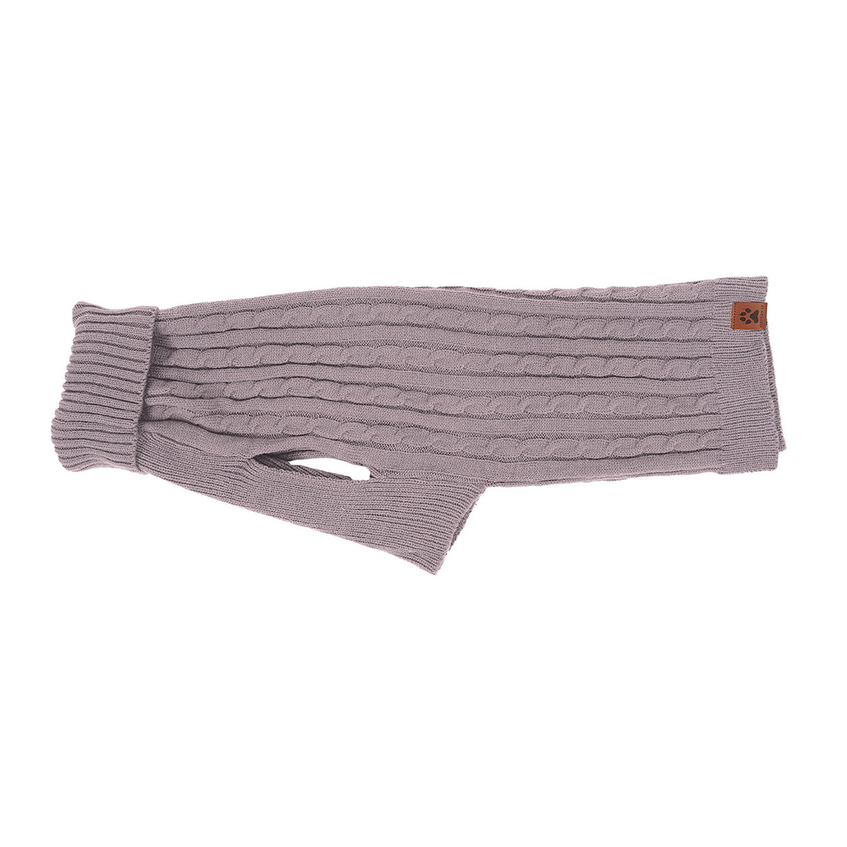 Shedrow K9 Brentwood Cable Knit Dog Sweater Plus