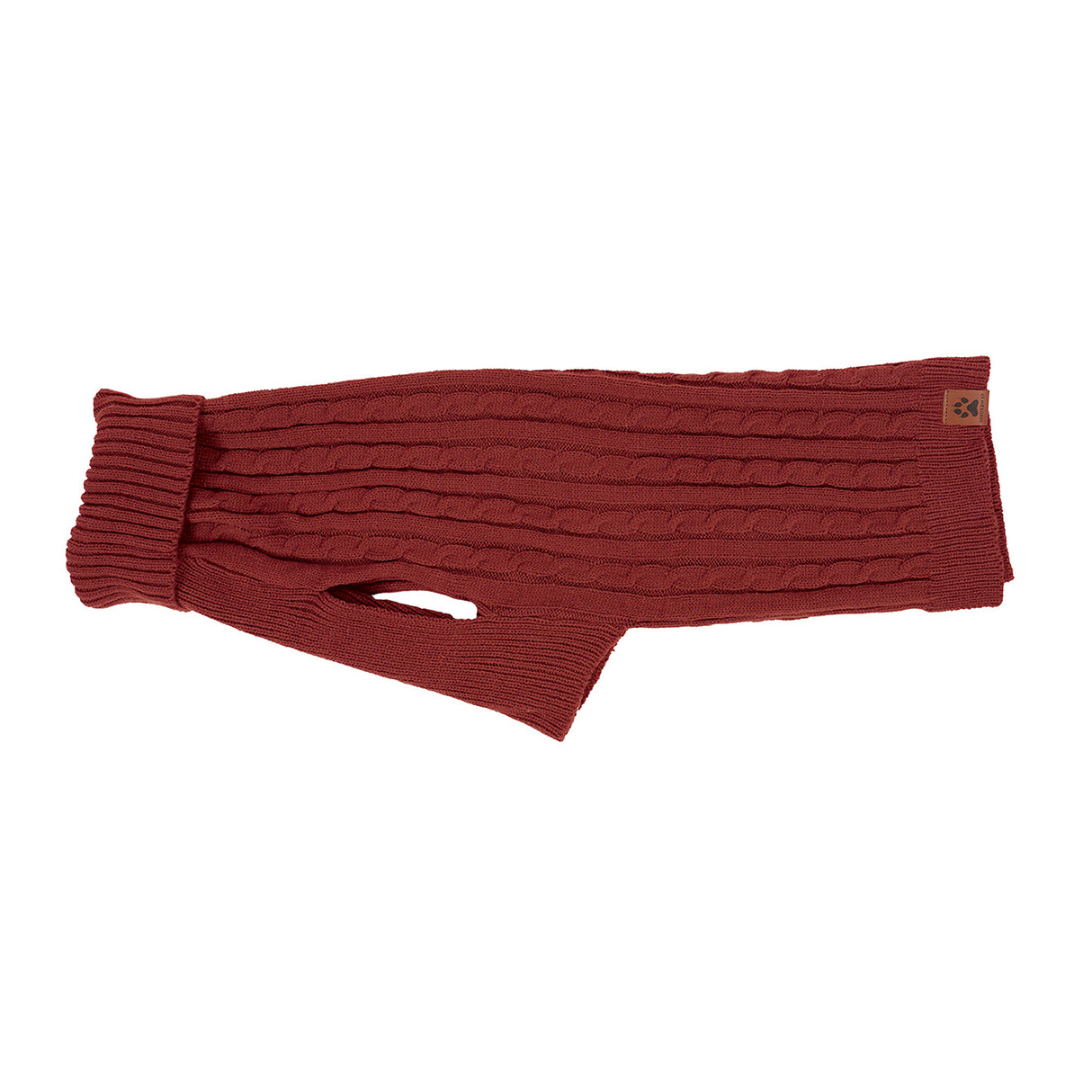 Shedrow K9 Brentwood Cable Knit Dog Sweater Plus