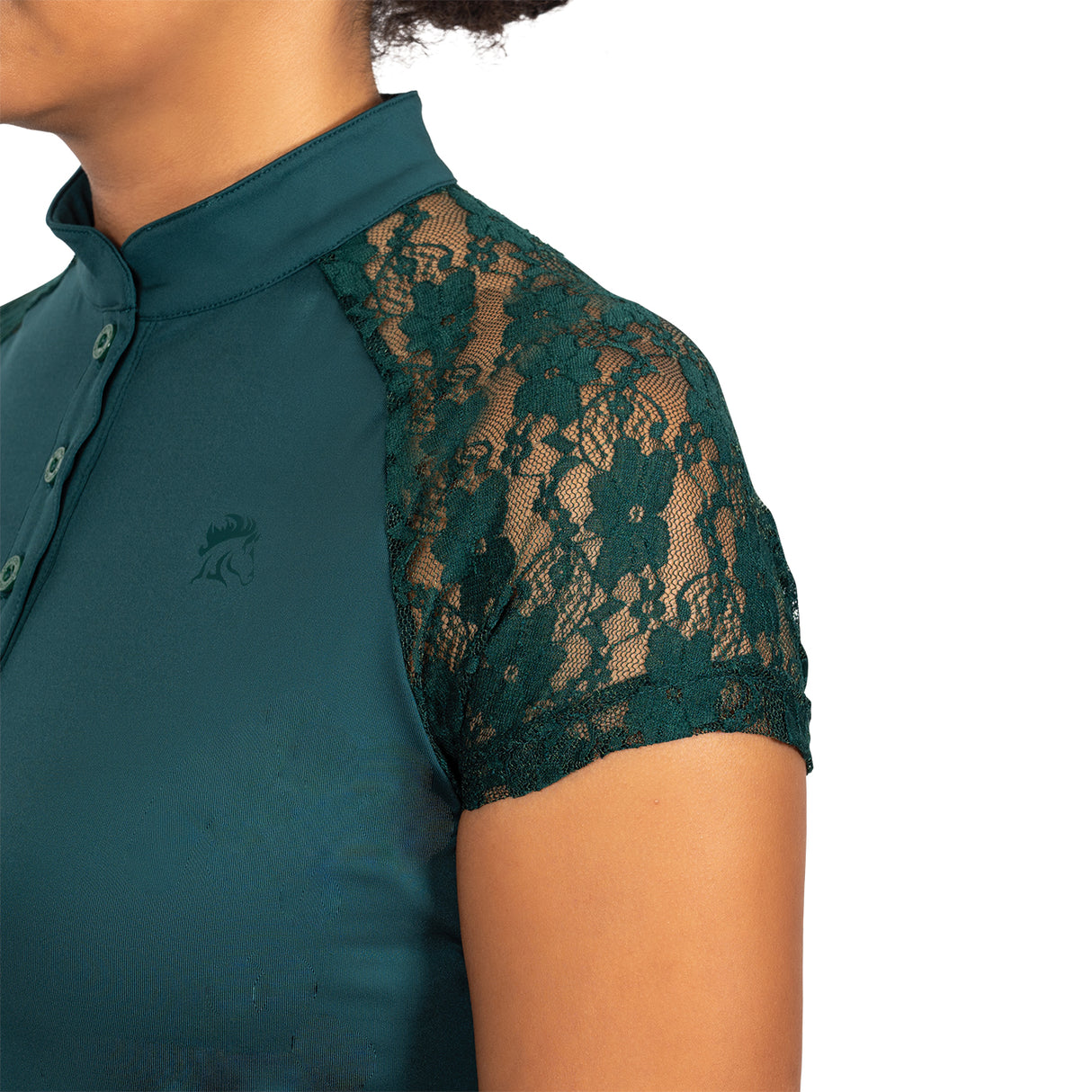 TemTeq Coco Functional Lace Trim Shirt