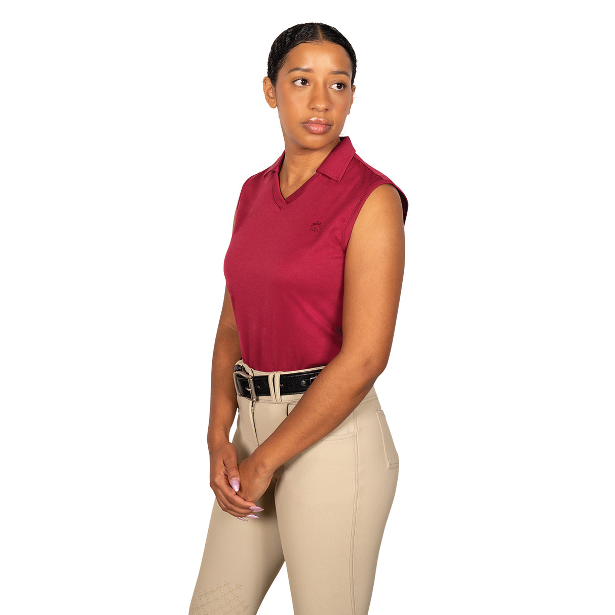TemTeq Finley Sleeveless Functional Polo