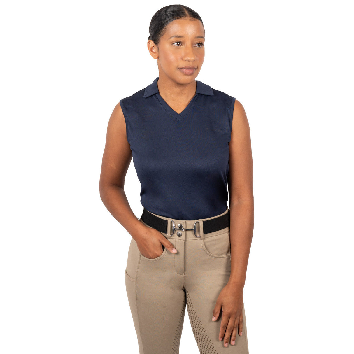 TemTeq Finley Sleeveless Functional Polo