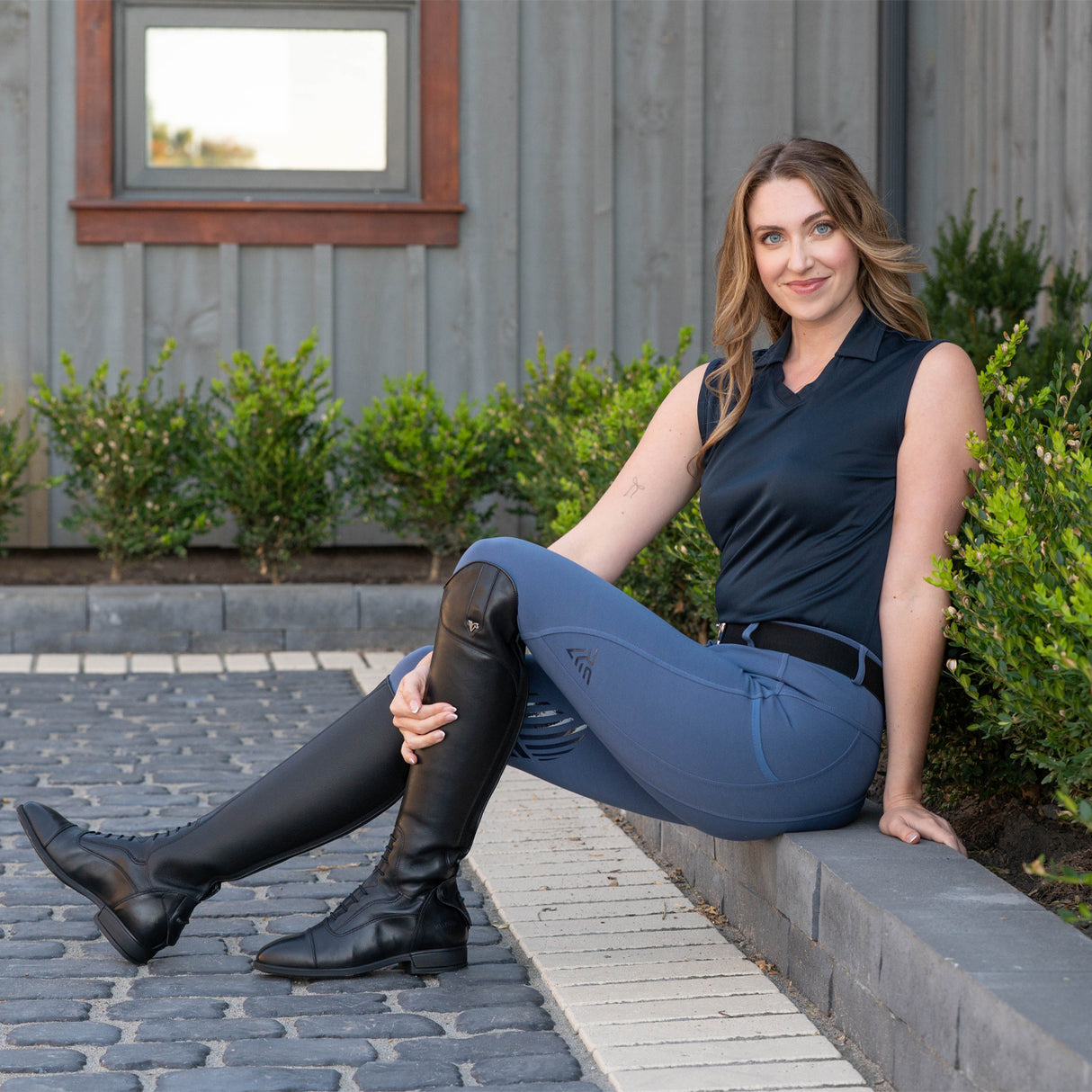 TemTeq Finley Sleeveless Functional Polo