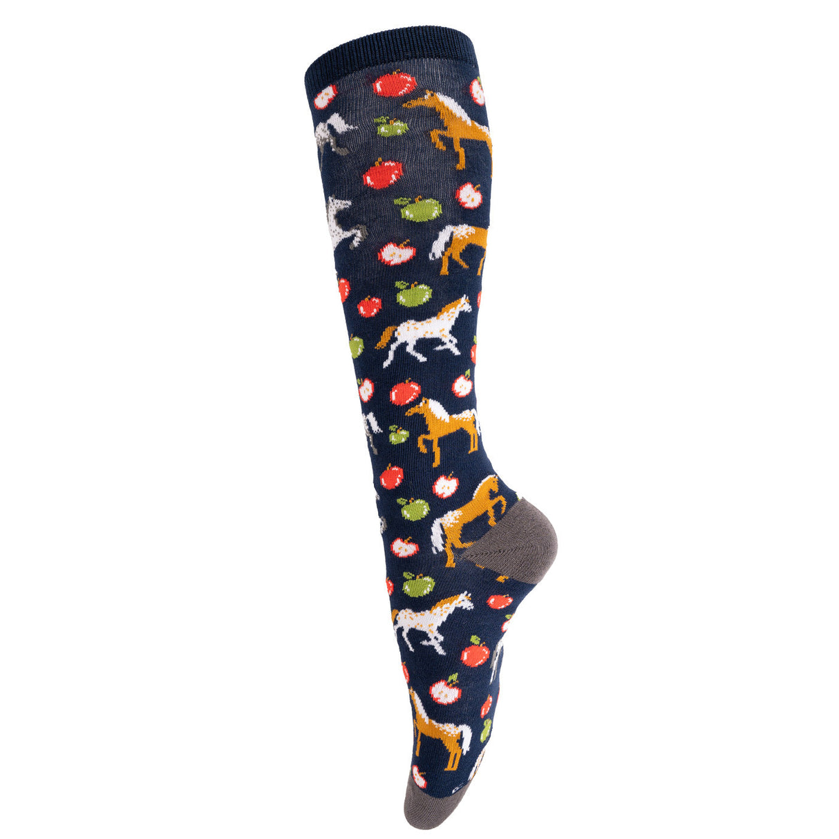 Four White Socks Nightshade Blue Dressage Knee High Socks - Kids'