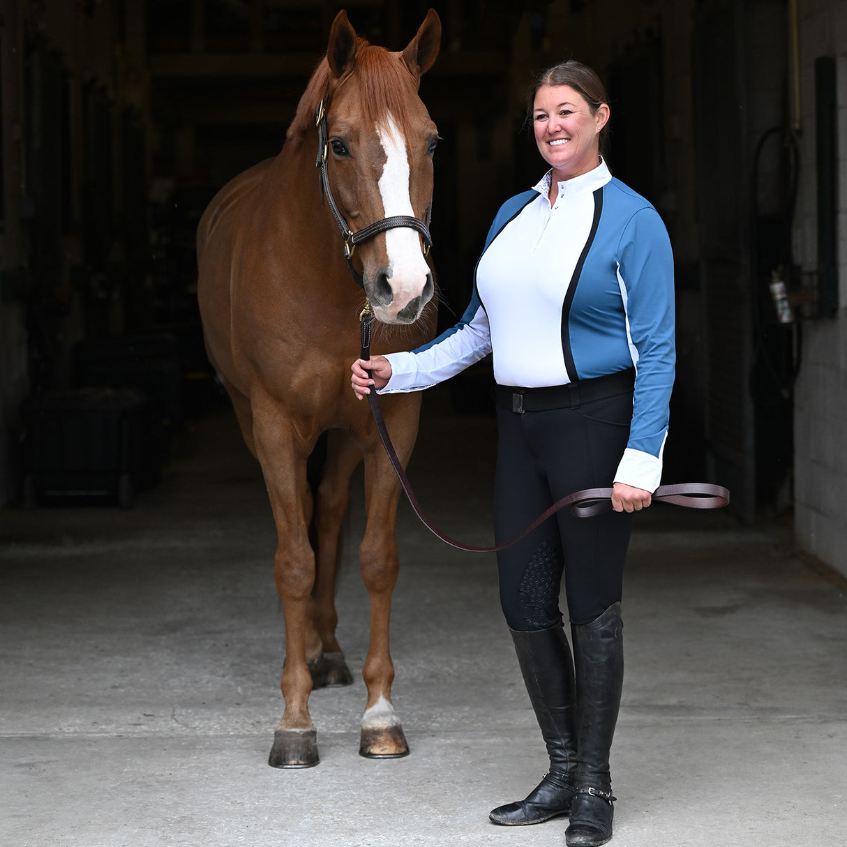 Kerrits Affinity Long Sleeve Show Shirt