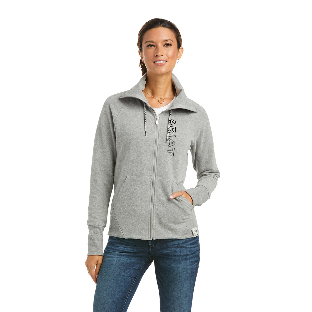 Ariat Team Logo Full Zip Sweatshirt