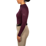 TemTeq Liso Seamless Quarter Zip Long Sleeve Top