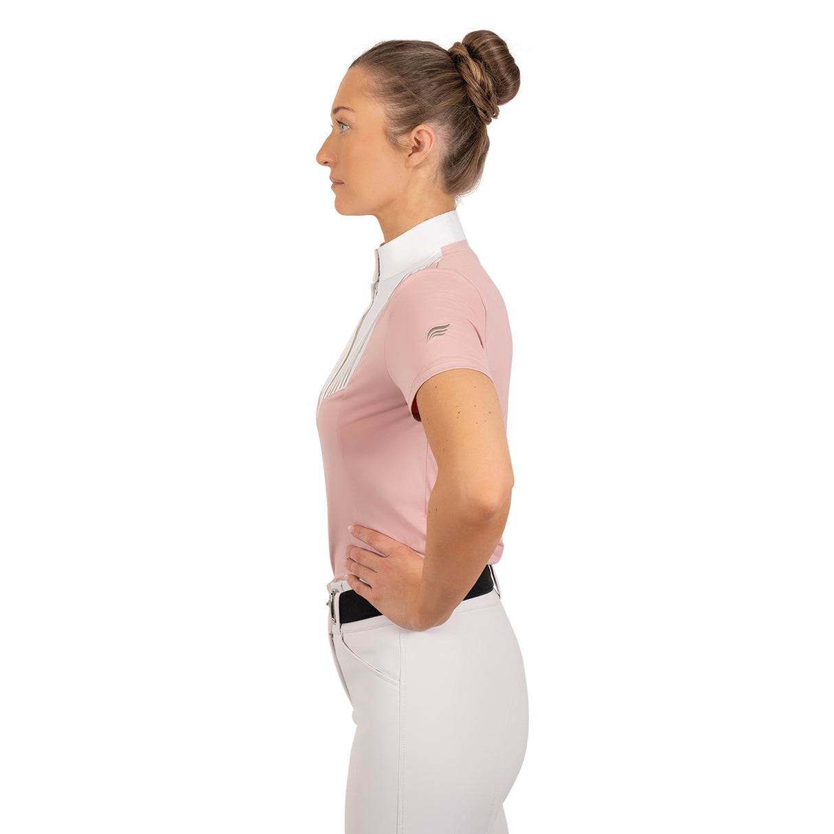 Nikara Emilia Pleat Bib Short Sleeve Show Shirt