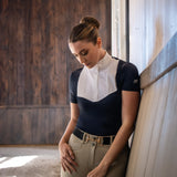 Nikara Emilia Pleat Bib Short Sleeve Show Shirt