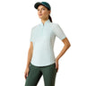 Ariat Soquel Quarter Zip Short Sleeve Base Layer