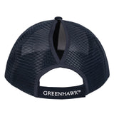 Greenhawk Mesh Back Pony Tail Baseball Cap