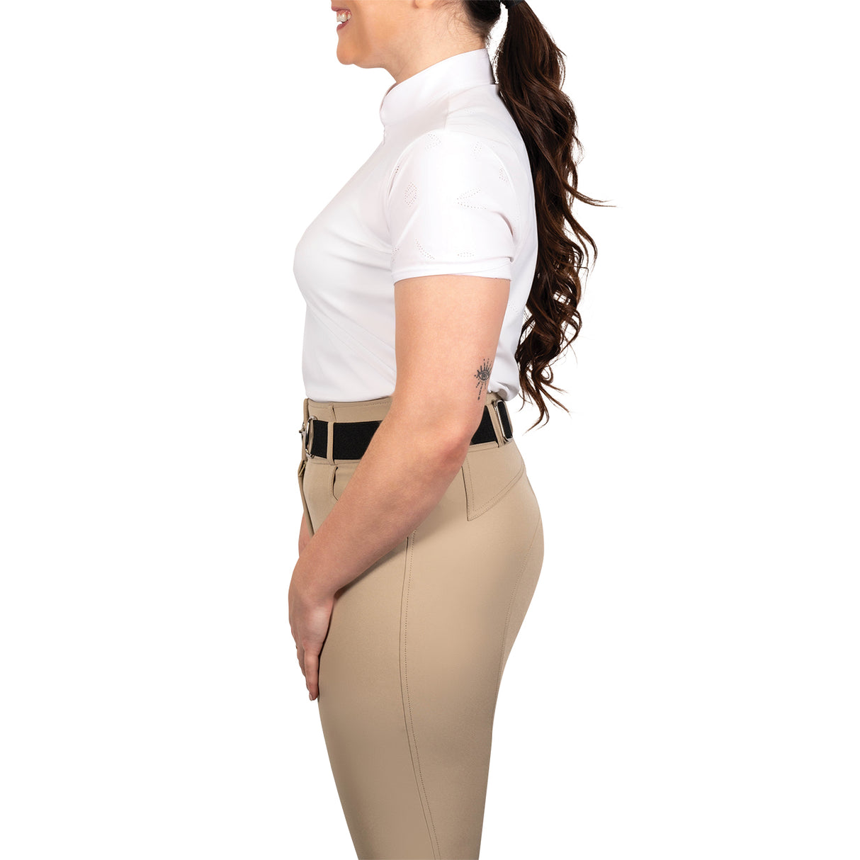 Elation Platinum Stefania Short Sleeve Show Shirt