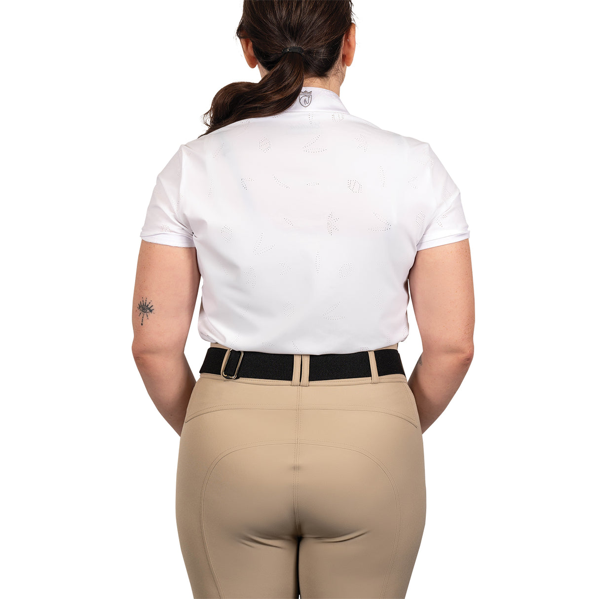 Elation Platinum Stefania Short Sleeve Show Shirt
