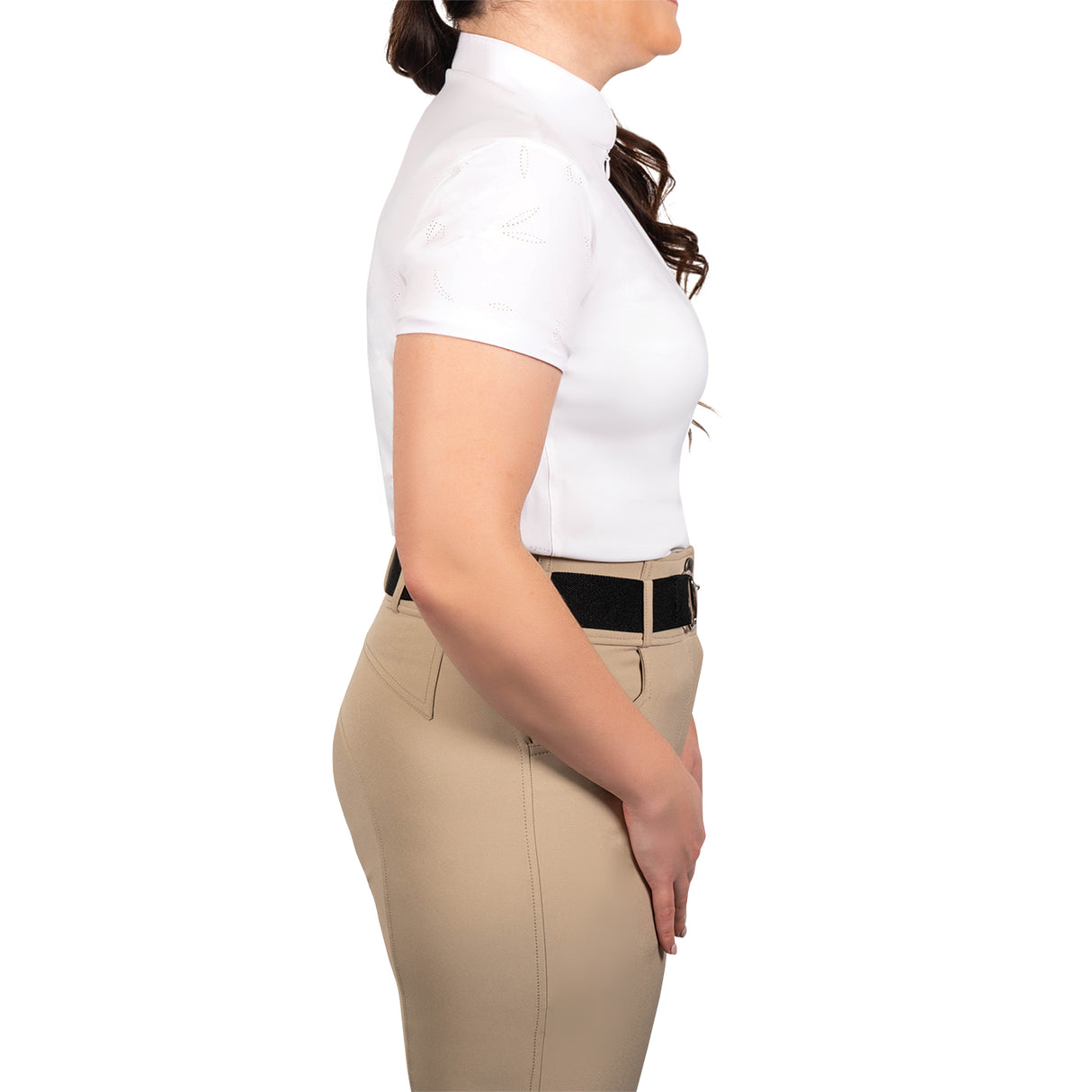 Elation Platinum Stefania Short Sleeve Show Shirt