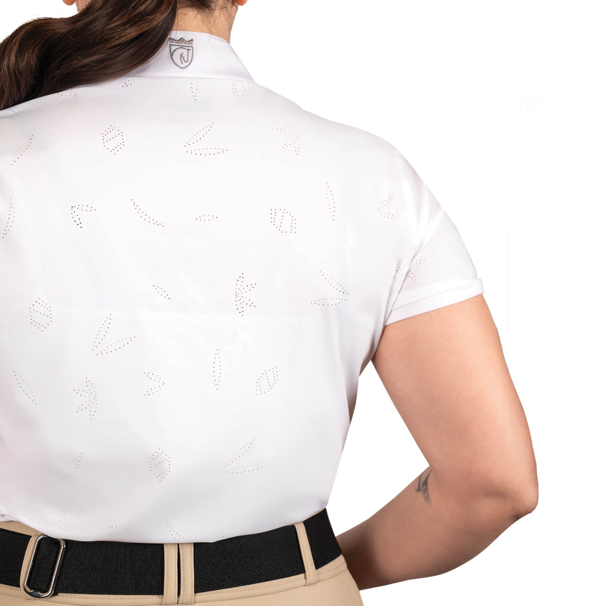 Elation Platinum Stefania Short Sleeve Show Shirt