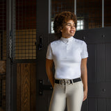 Elation Diamond Perforalux Short Sleeve Show Shirt