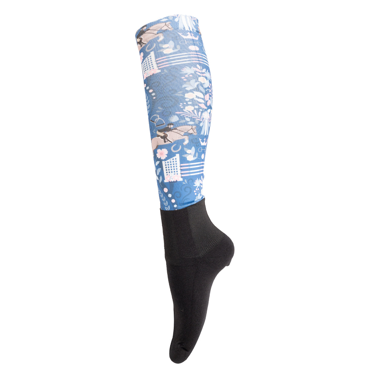 Four White Socks Hunter Princess Boot Socks